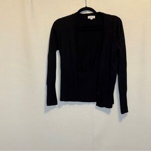 Black Cardigan Sweater